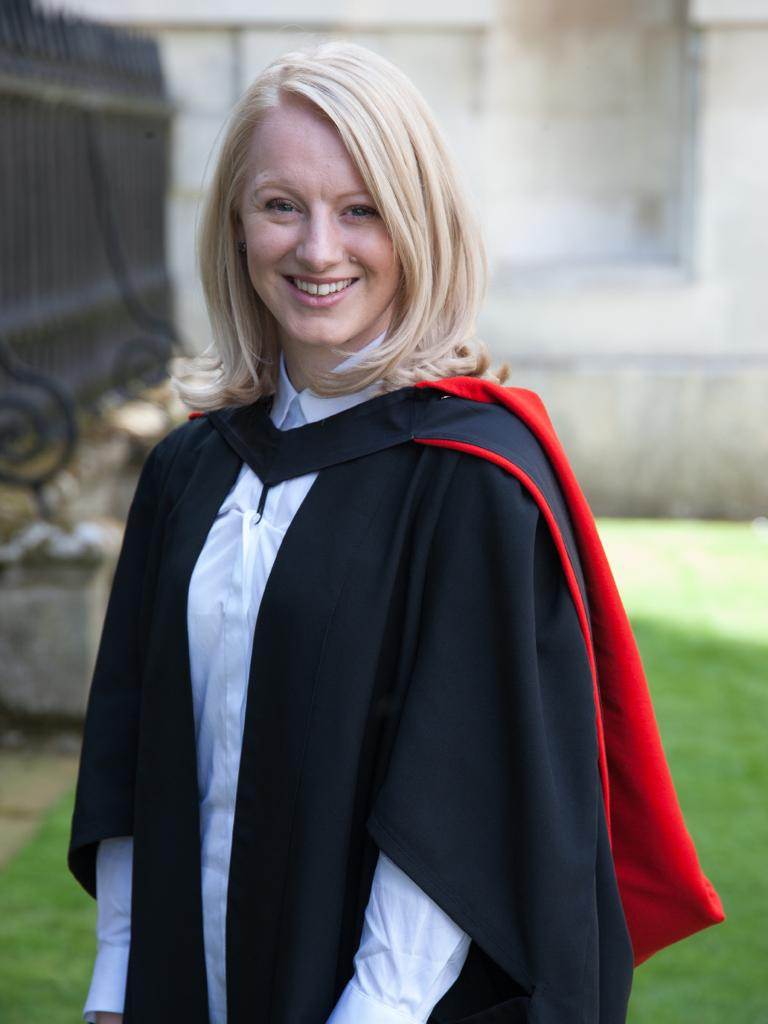 Dr Sarah Crick graduation