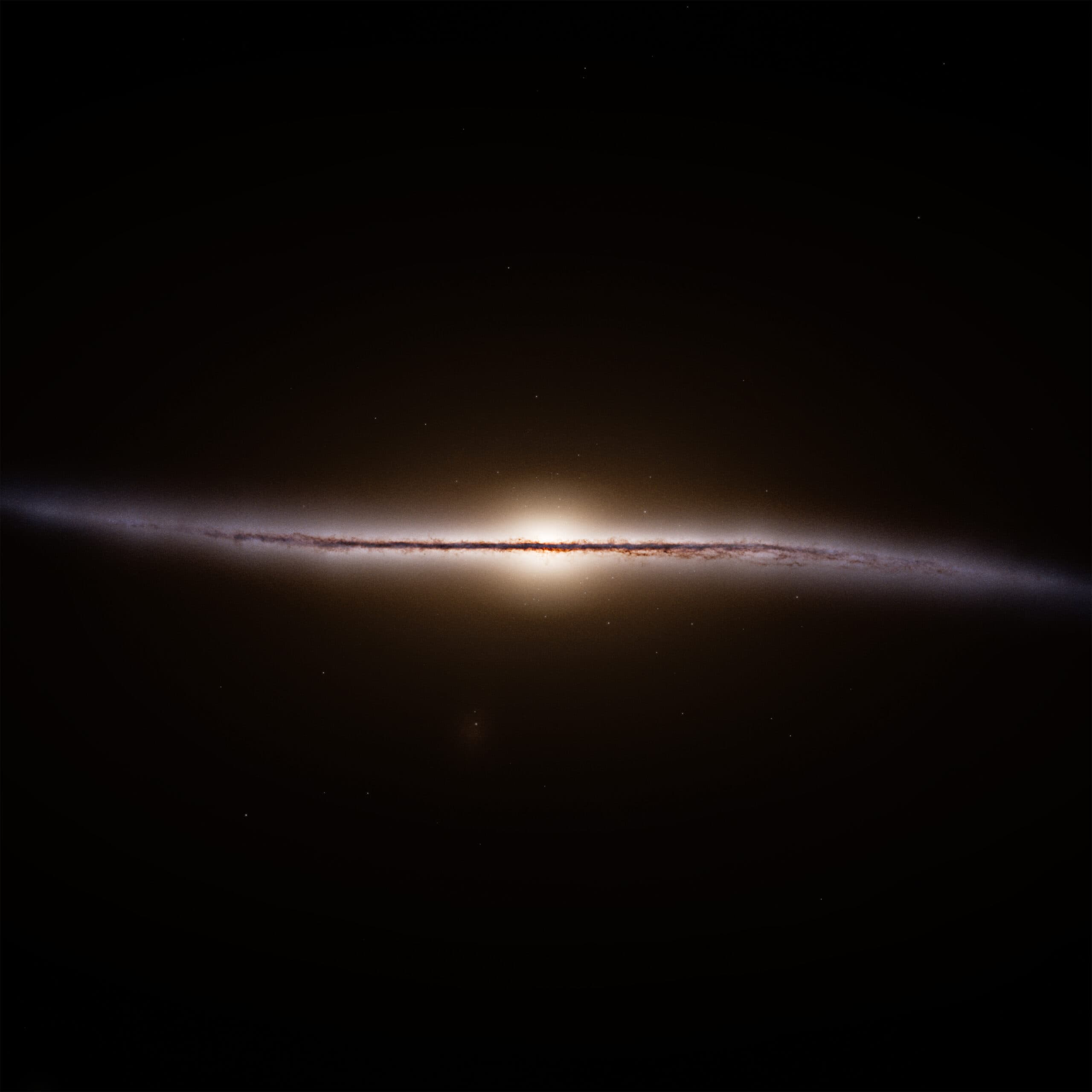 The best Milky Way map by Gaia edge on