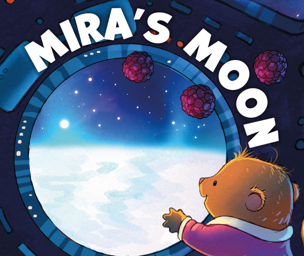 miras moon book illustration